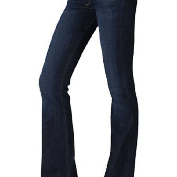 🏷 Paige | Hidden Hills Bootcut Jeans - 28, Dark Blue - Picture 9 of 12